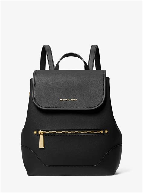 michael kors harrison|MICHAEL KORS Harrison Medium Saffiano Leather Backpack .